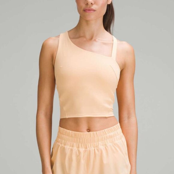 Lululemon Everlux Asymmetrical Tennis Tank Top Summer Glow - Picture 5 of 5